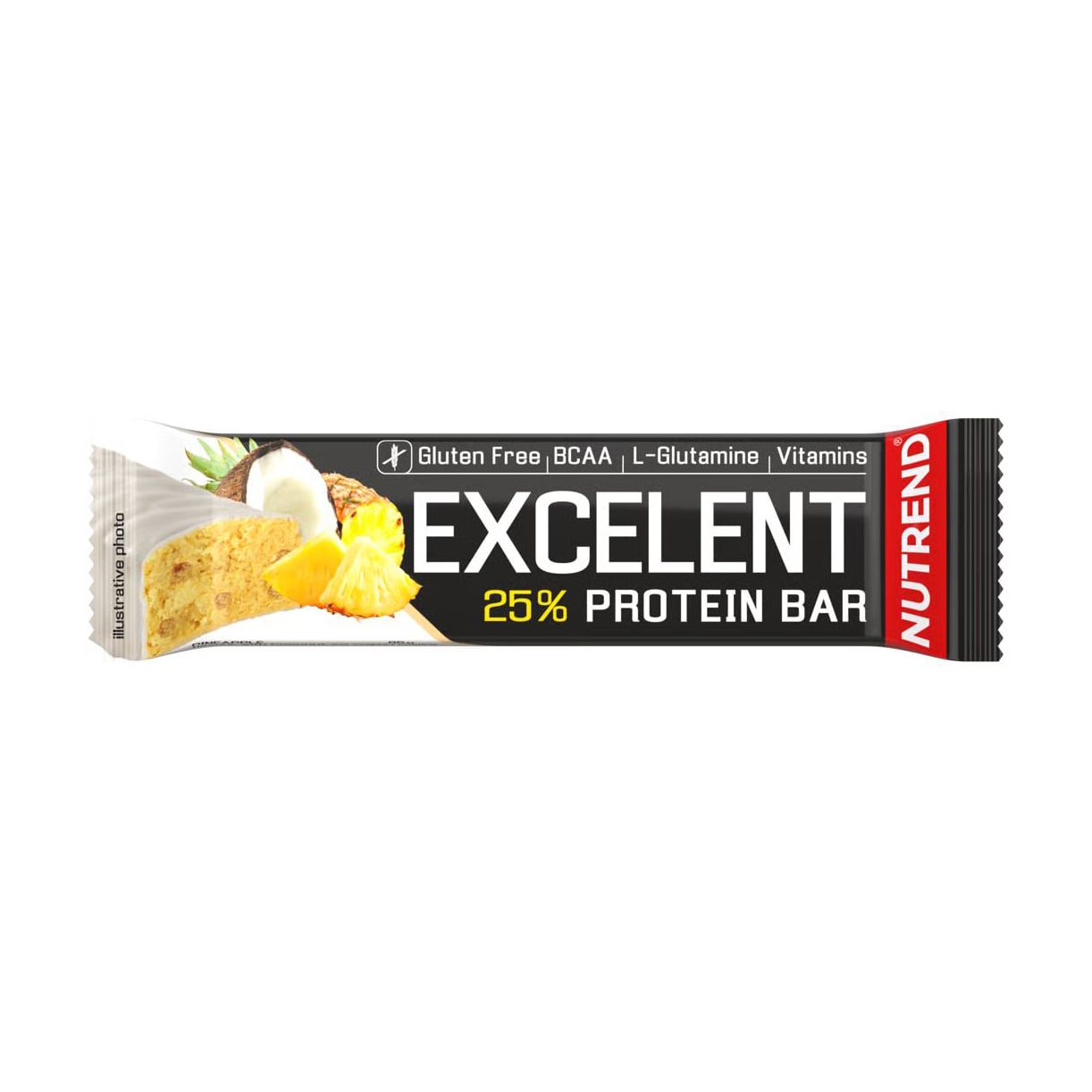Протеїновий батончик Nutrend Excelent 25% Protein Bar Ананас + кокос, 85 г